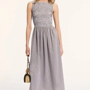 Hill House Home Cosima Nap Dress - Chocolate Gingham